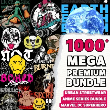 1000 Premium Design SVG Bundle - Elevate Your Crafts with Premium SVGs