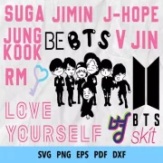 BTS SVG Bundle