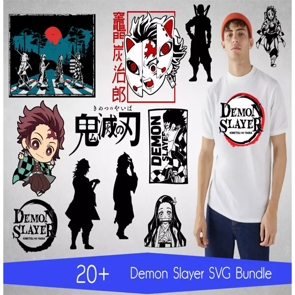 demon slayer svg​ Bundle