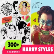 Harry Styles SVG Bundle