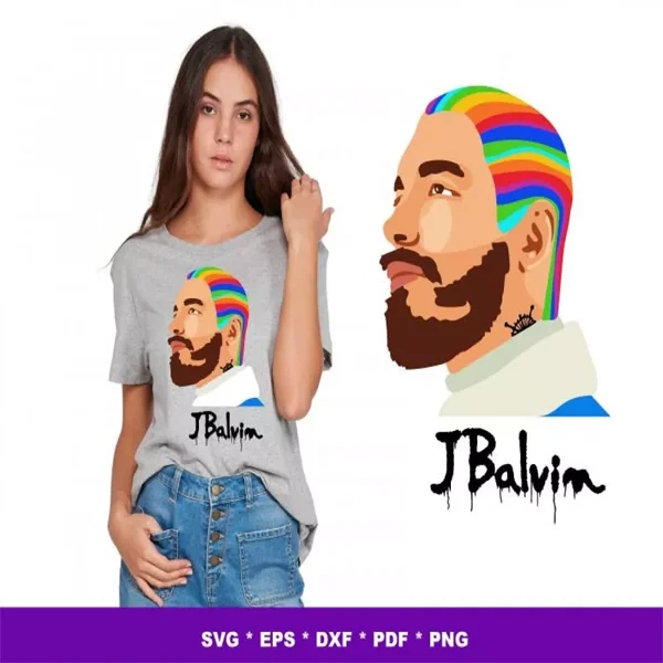 J Balvin SVG Bundle