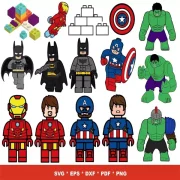 Lego SVG Bundle