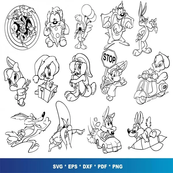 Looney Tunes SVG Bundle