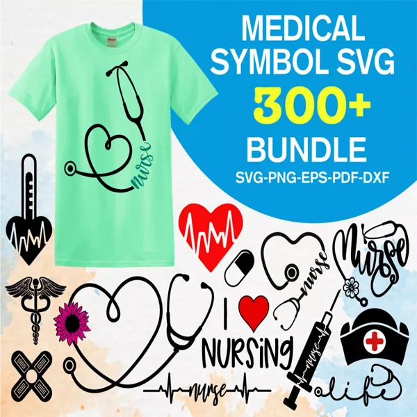 Medical Symbol SVG Bundle