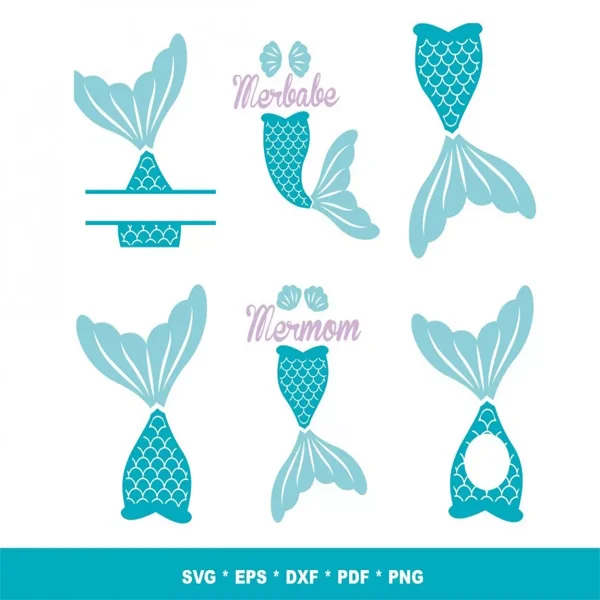 Mermaid SVG Bundle 200+