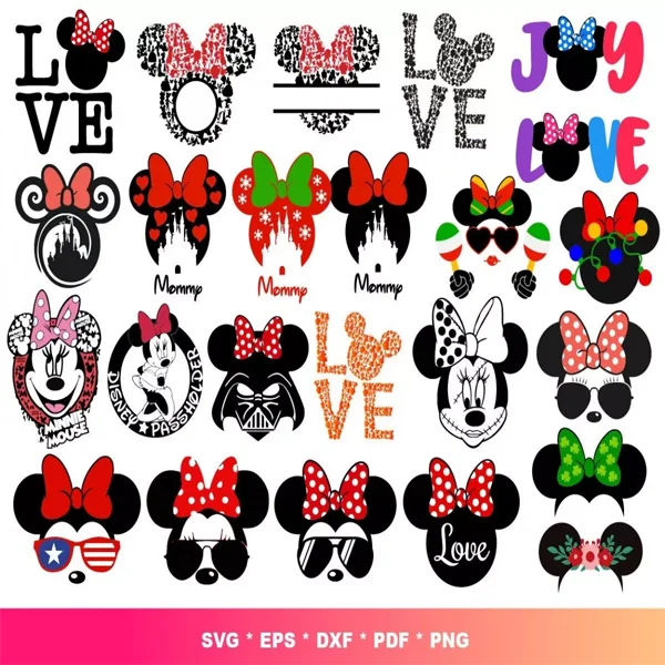 Minnie Princess SVG Bundle