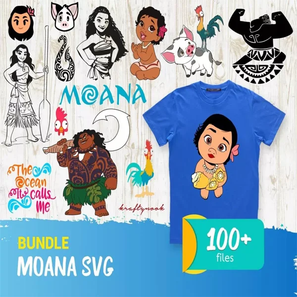 Moana SVG Bundle
