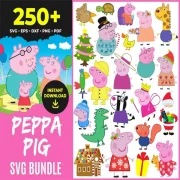 Peppa Pig Svg