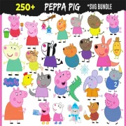 Peppa Pig SVG Bundle