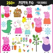 Peppa Pig SVG Bundle
