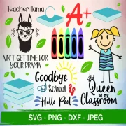 School Life SVG Bundle