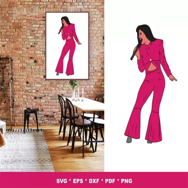Selena Quintanilla SVG Bundle