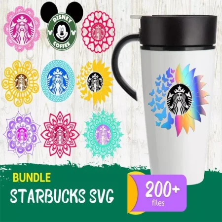 starbucks svg​ Mandala SVG Bundle 200+