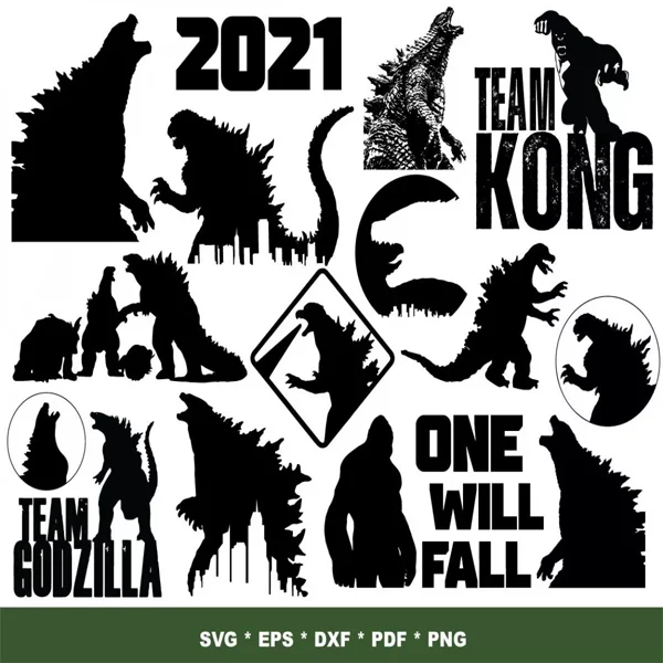 Team Godzilla SVG Bundle 250+