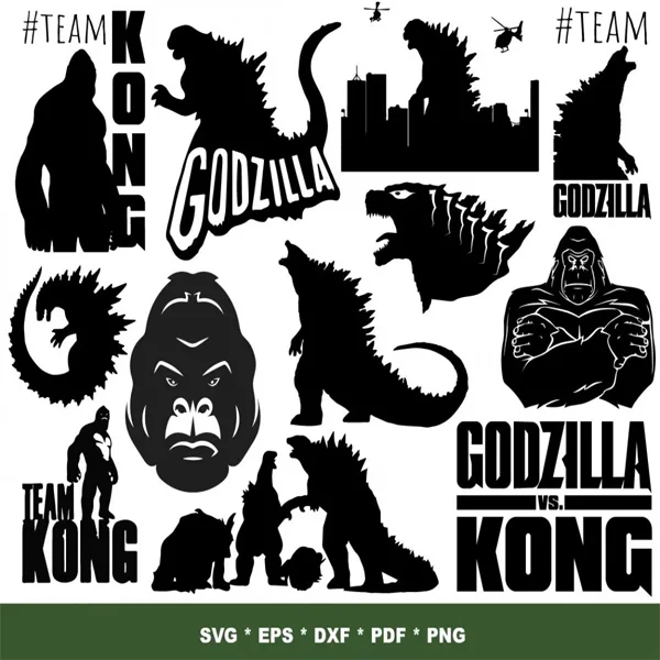Team Godzilla SVG Bundle 250+