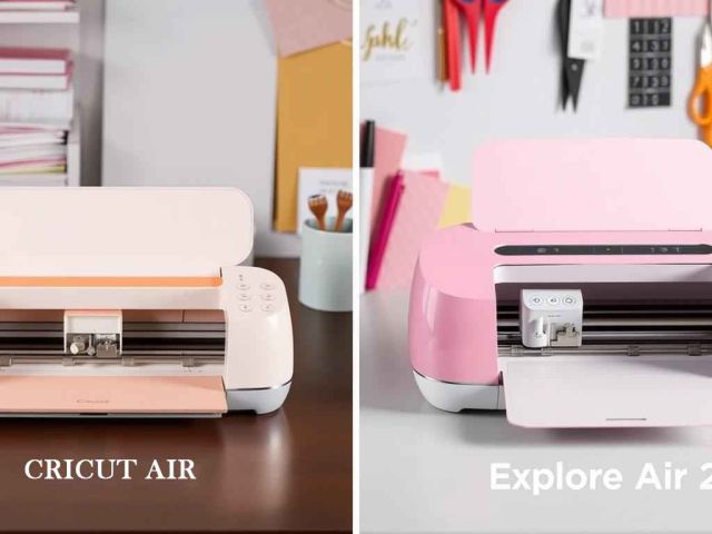 Cricut Explore Air vs Cricut Explore Air 2 Compared