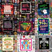 16,000+ Digital Art Mega Bundle: Streetwear, Anime, Memes (POD T-Shirt Graphics)(Digital Download)