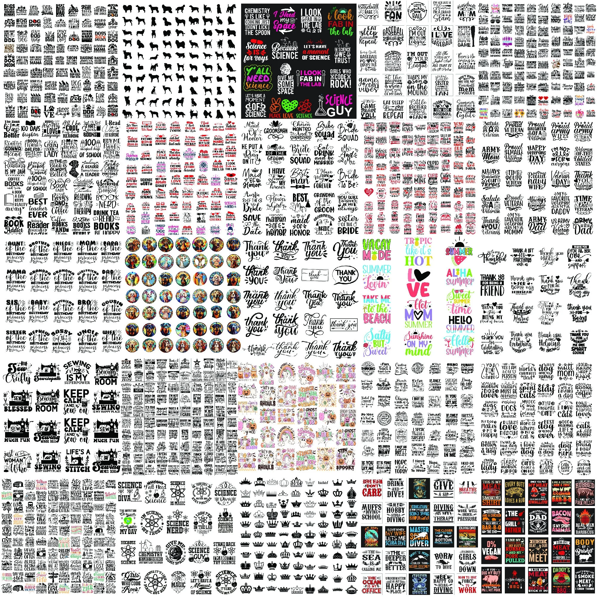 Mega Bundle SVG PNG, The Whole Shop SVG Files for Cricut, Funny Svg Bundle, All in One Svg Bundle, Sarcasm Png Bundle Trendy Svg for Shirts