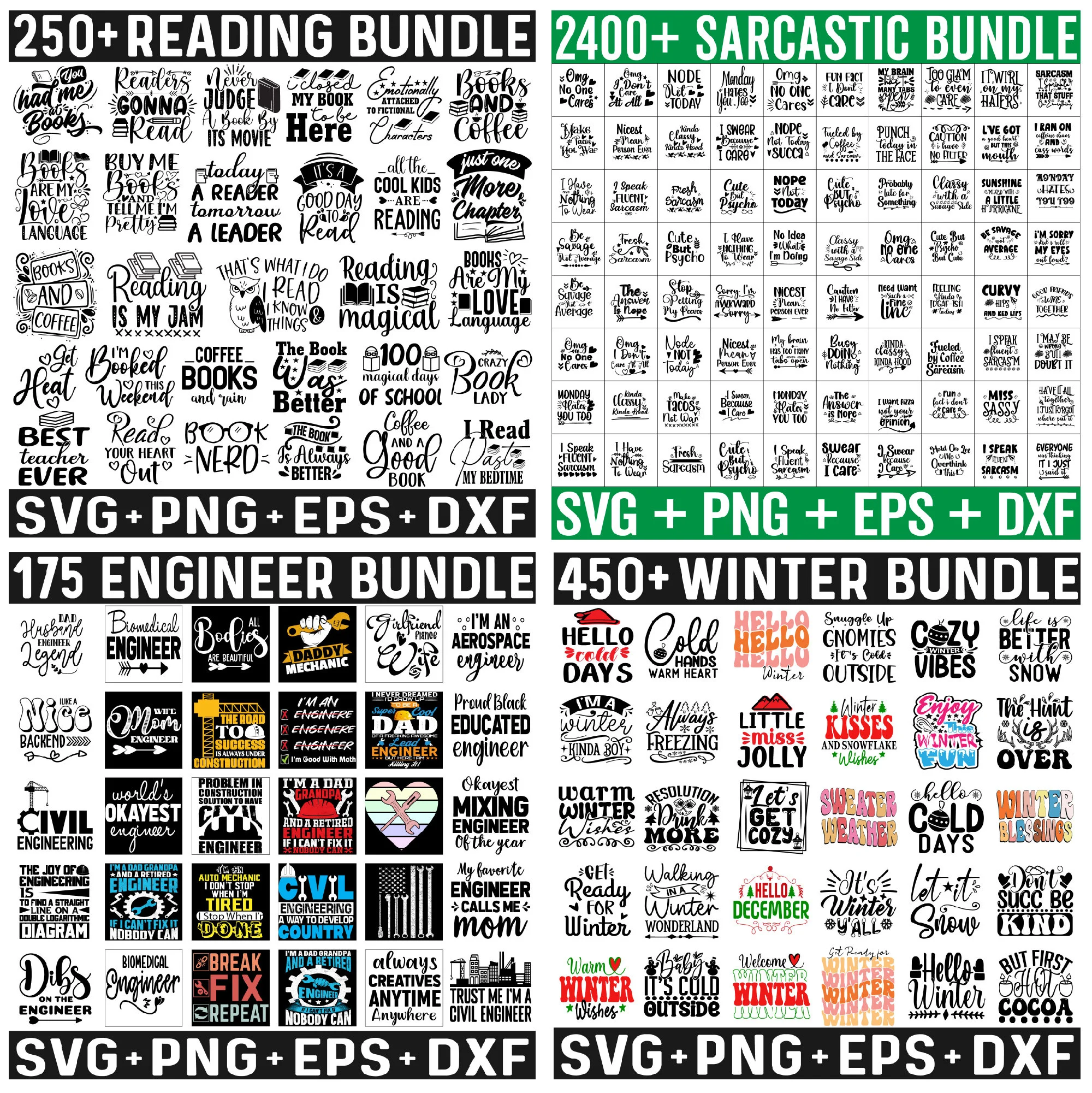 Mega Bundle SVG PNG, The Whole Shop SVG Files for Cricut, Funny Svg Bundle, All in One Svg Bundle, Sarcasm Png Bundle Trendy Svg for Shirts